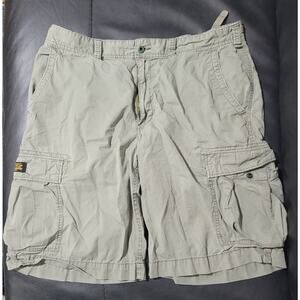 Vintage Polo Jeans Company Ralph Lauren Military Baggy Cargo Shorts Sz 38